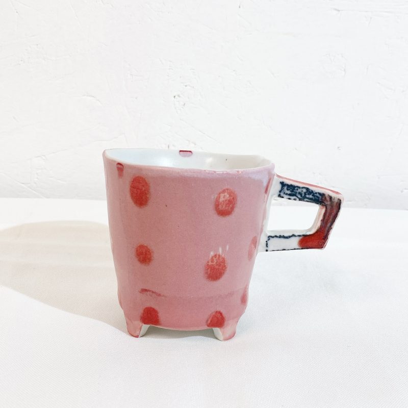 Mug (red polka dot) - Image 2