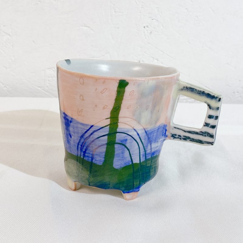 Mug (green/orange)