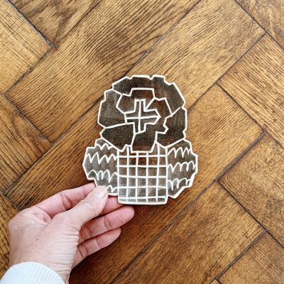 Dandelion multi plate (brown)