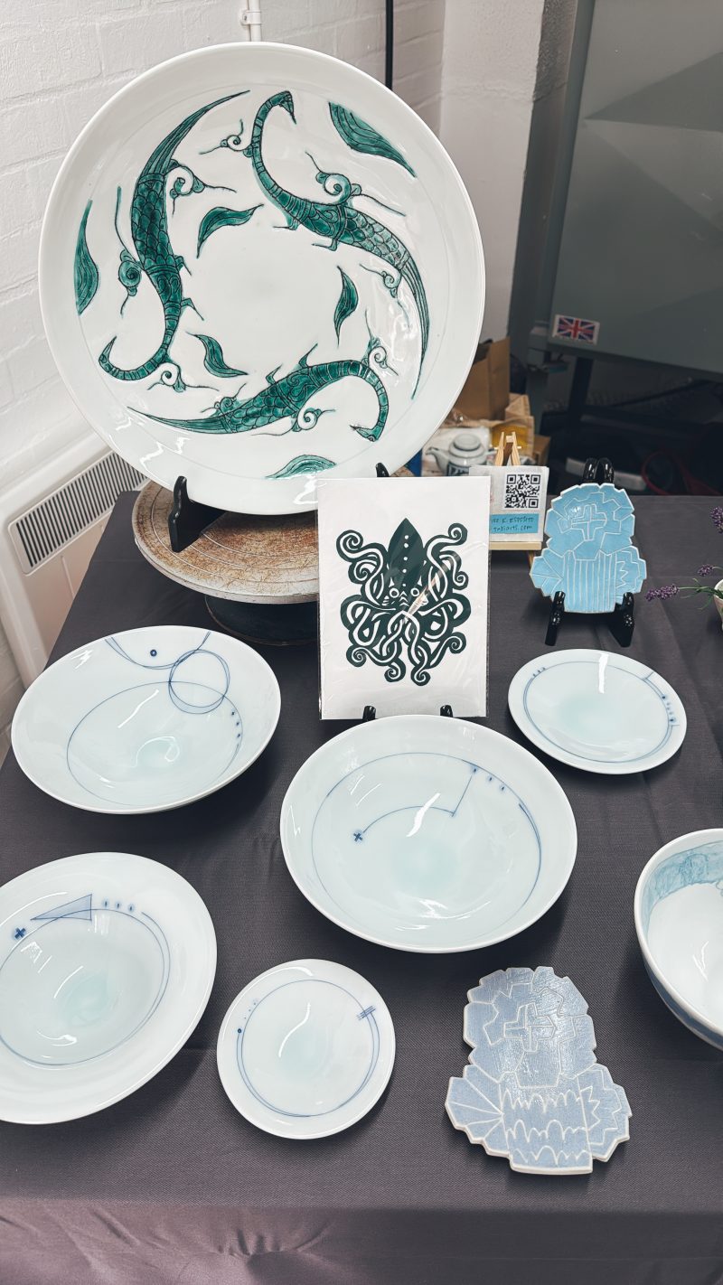 Dandelion multi plate (sky blue) - Image 3