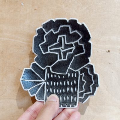 Dandelion multi plate (black)
