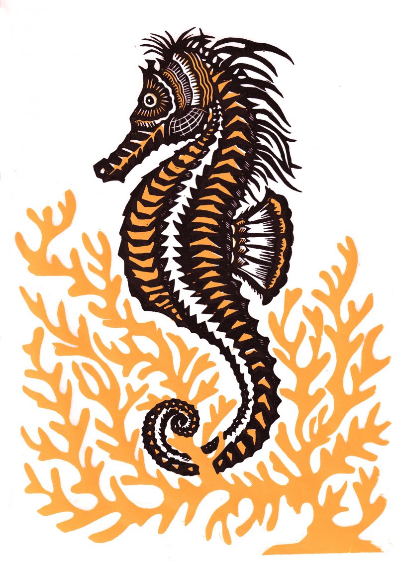 Dragon/Sea horse (Zodiac animal series)