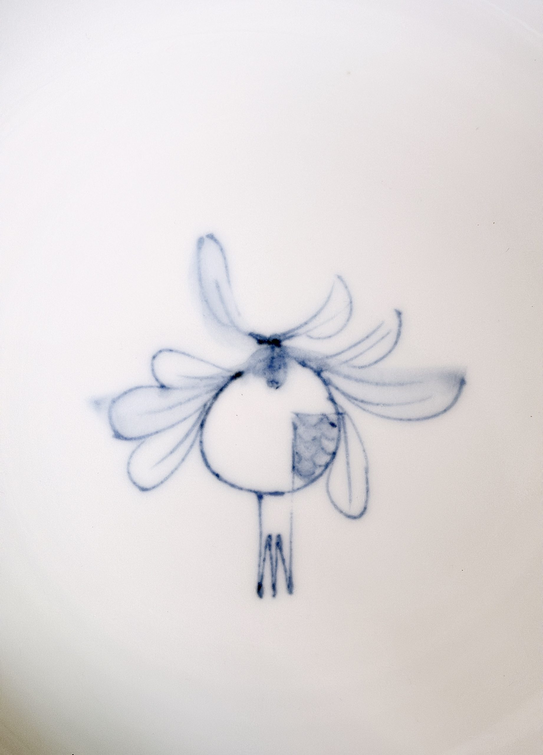 Large Centrepiece plate (original pomegranate) - Image 4